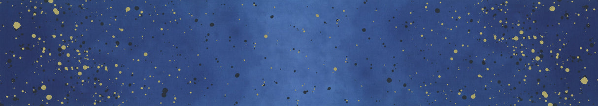 Ombre Galaxy Metallic Blue Berry by V & Co. Half Yard Increments 10873-408m for Moda Fabrics