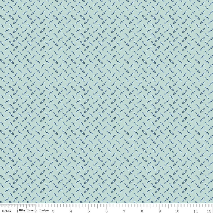 Calico Shirting Songbird C12850-Songbird by Lori Holt Sold by 1/2 Yard Increments