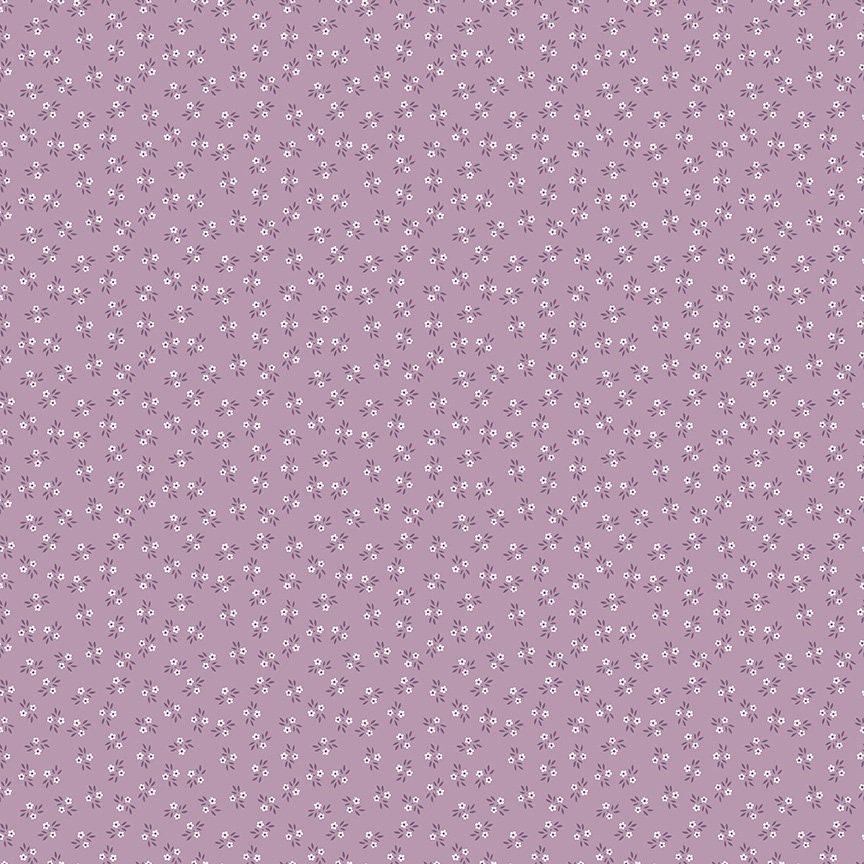 Calico Fence Teadye C12855-Teadye by Lori Holt Sold by 1/2 Yard Increments