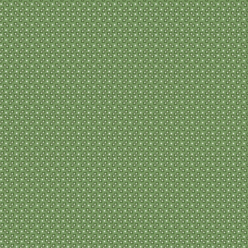 Calico Fence Teadye C12855-Teadye by Lori Holt Sold by 1/2 Yard Increments