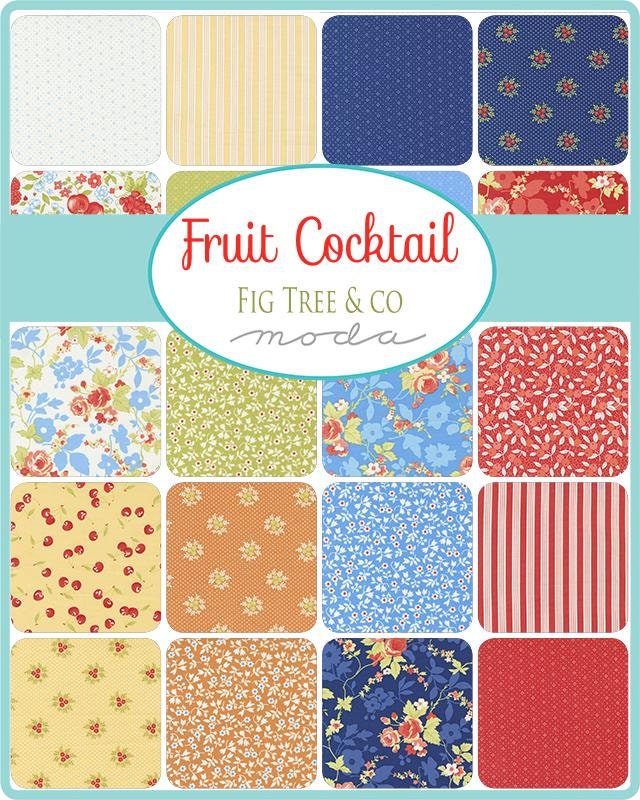 Fruit Cocktail Mini Charm Pack 2.5" by Fig Tree Quilts 20460MC
