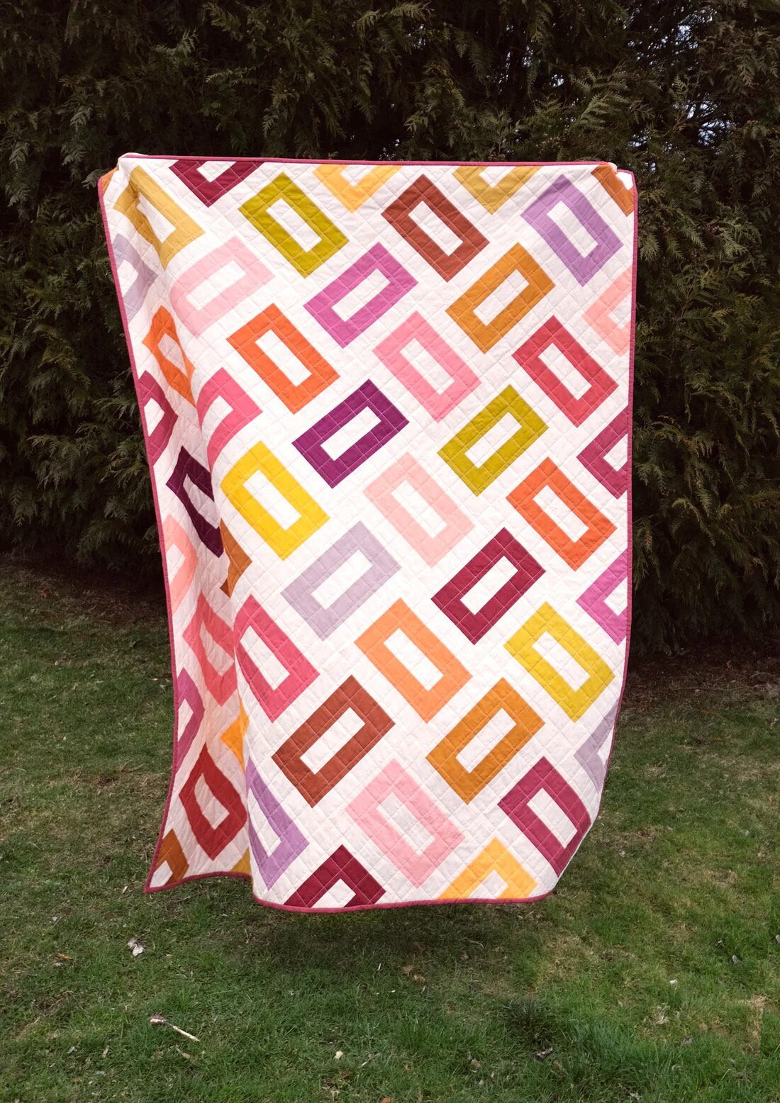 The Orla Quilt Paper Pattern KTQ163 by Kitchen Table Quilting (baby, lap twin, queen and king)