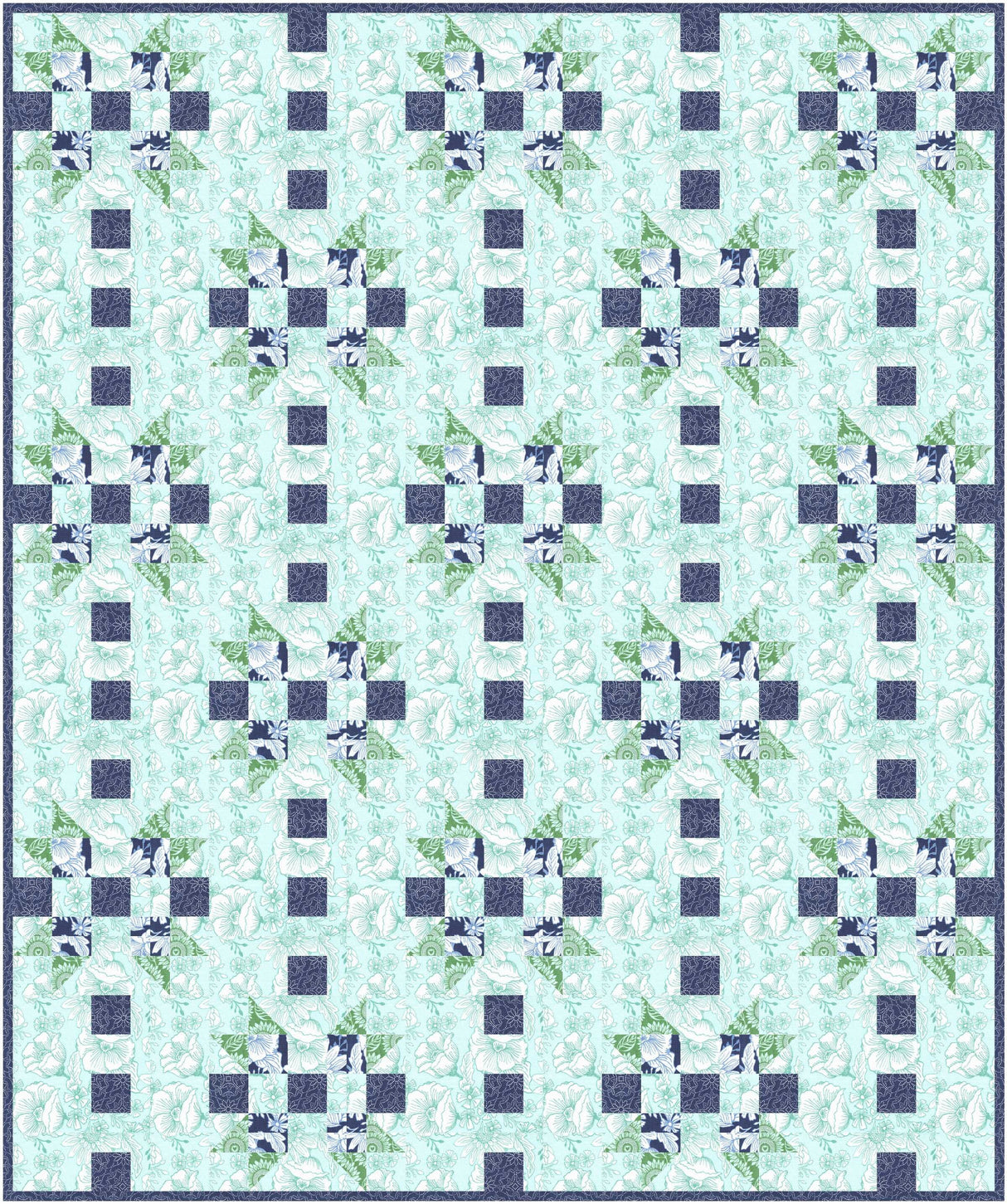 Sunflowers in My Heart Fleur Pond Yardage 27325-13 by Kate Spain Sold in 1/2 yard increments cut continuously.