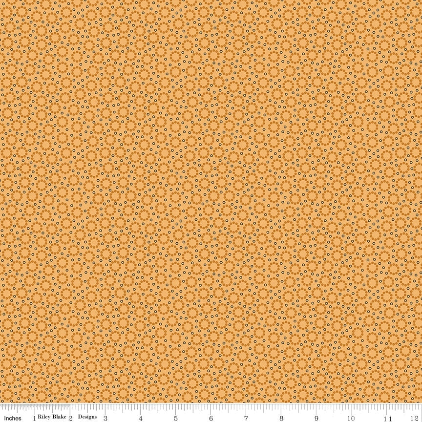Home Town Heirloom Daisy Miller Yardage C13593-Heirdaisy by Lori Holt for Riley Blake Designs Sold in 1/4 yard increments cut contiguously