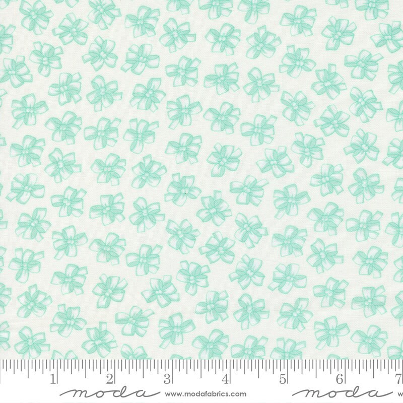 Lighthearted Ribbon Cream 55293 11 Yardage Sold by 1/2 yard increments cut contiguously