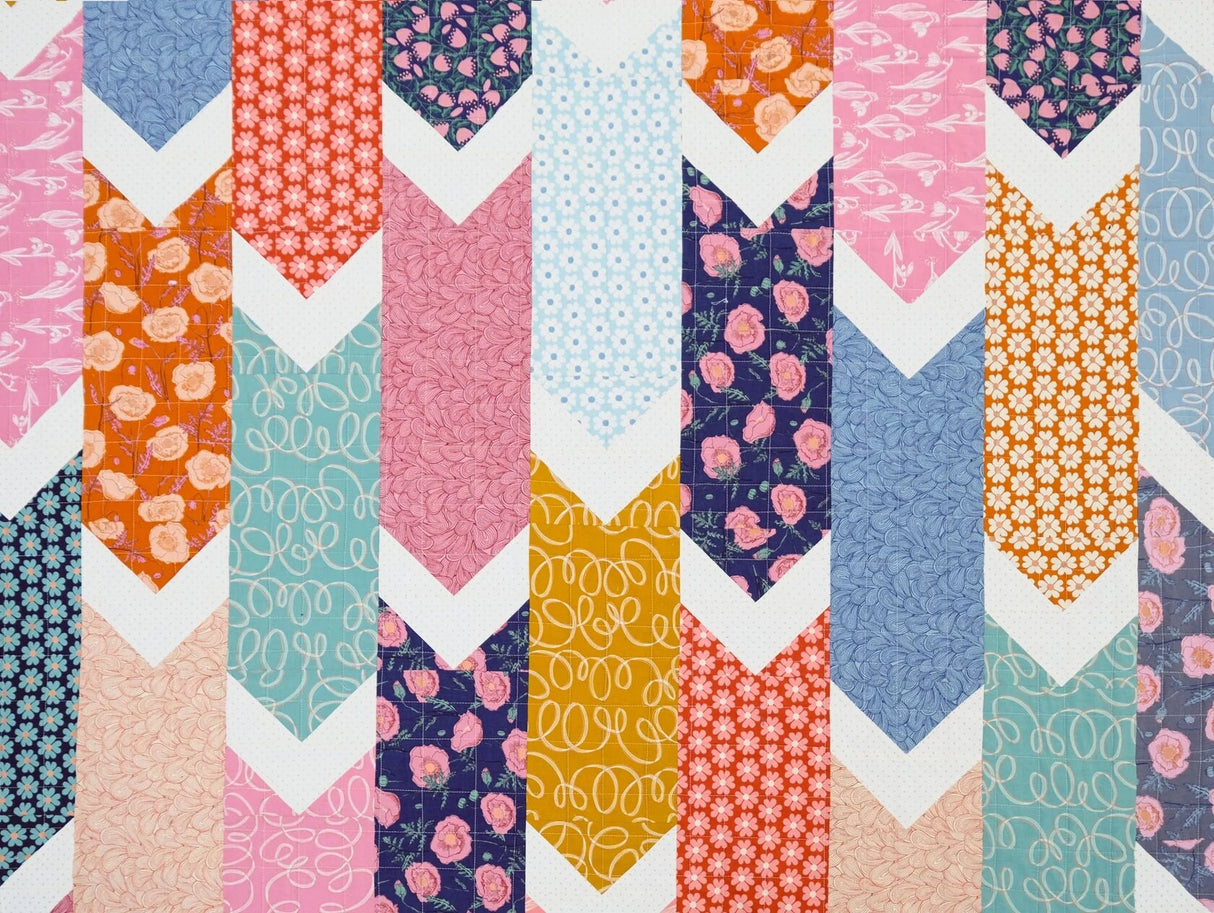 The Birdie Quilt Pattern KTQ131 by Kitchen Table Quilting (baby, lap and twin sizes)