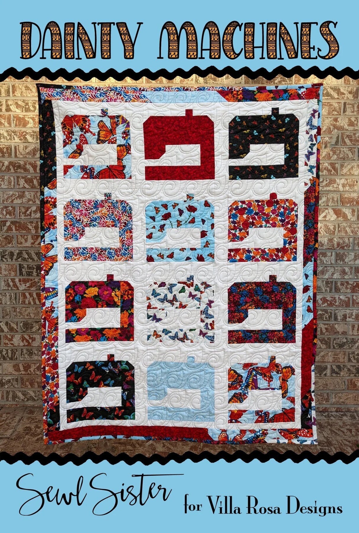 Dainty Machines Pattern From Villa Rosa Designs
