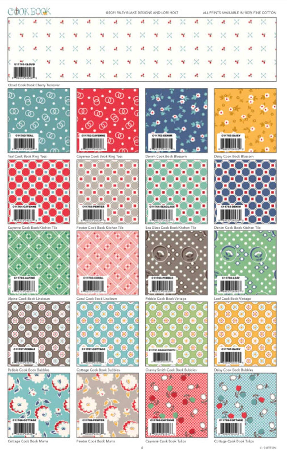 Cook Book Rolie Polie 2.5" Strip Item RP-11750-40
