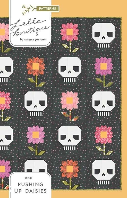 Pushing Up Daisies Printed Pattern by Vanessa Goertzen for Lella Boutique LB 231 80 x 80