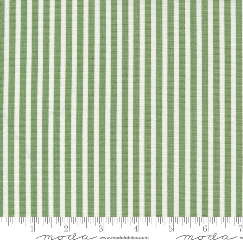 Shoreline Simple Stripe Green 55305-15 by Camille Roskelly Sold in 1/2 yard Increments