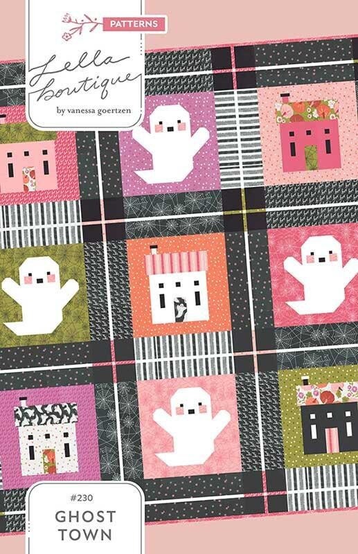Ghost Town Printed Pattern by Vanessa Goertzen for Lella Boutique LB 230 76-1/2" x 76-1/2"