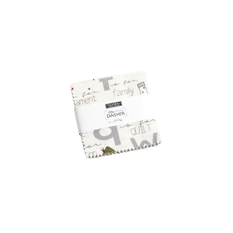 On Dasher Mini Charm Pack 55660MC by Sweetwater for Moda Fabrics bin 56