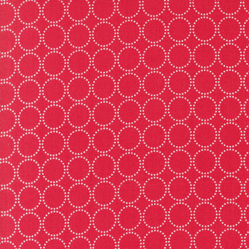 Coriander Colors Rings Red 29200-22 by Corey Yoder for Moda Fabrics