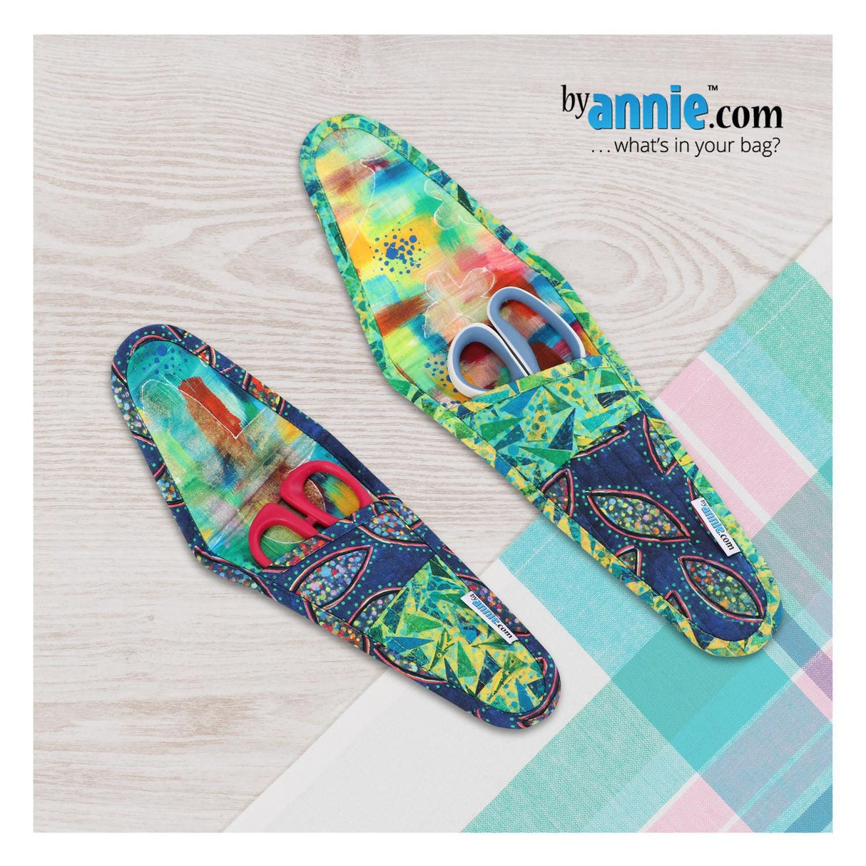 Cut it Out Multi Sized Scissors Cases Pattern Paper Only PBA308 Pattern by Annie