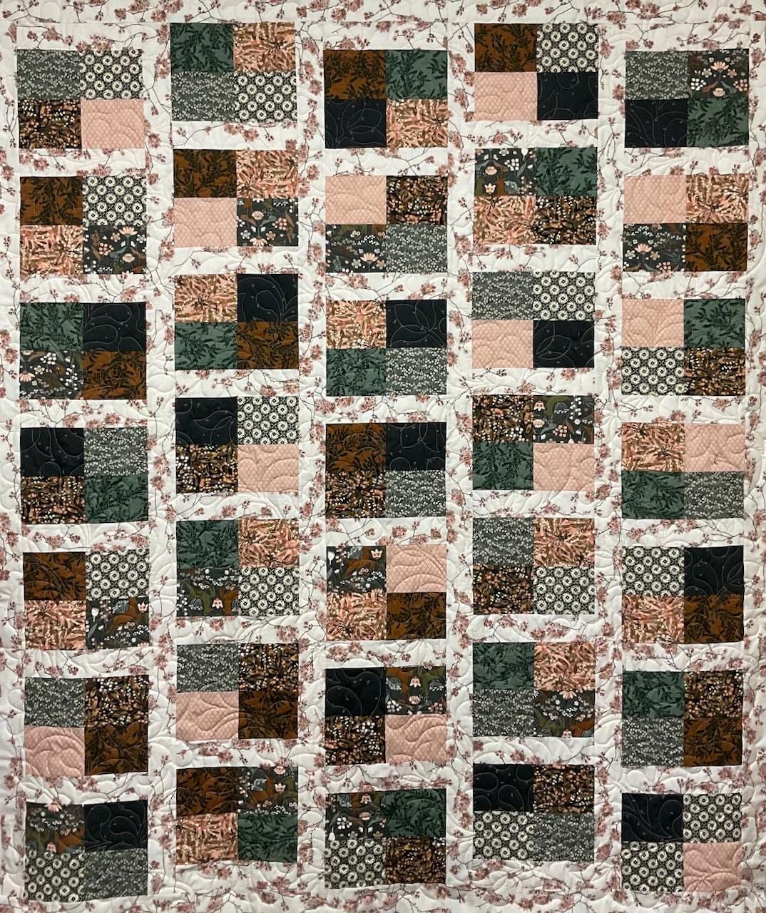 Circus Time Quilt Pattern - Printed Pattern Only - From Villa Rosa Designs 57"x68" (69"x80" optional border)