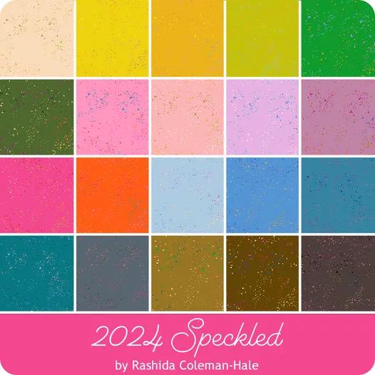 a square of different colors with the words, 2012 spooked by rachel col