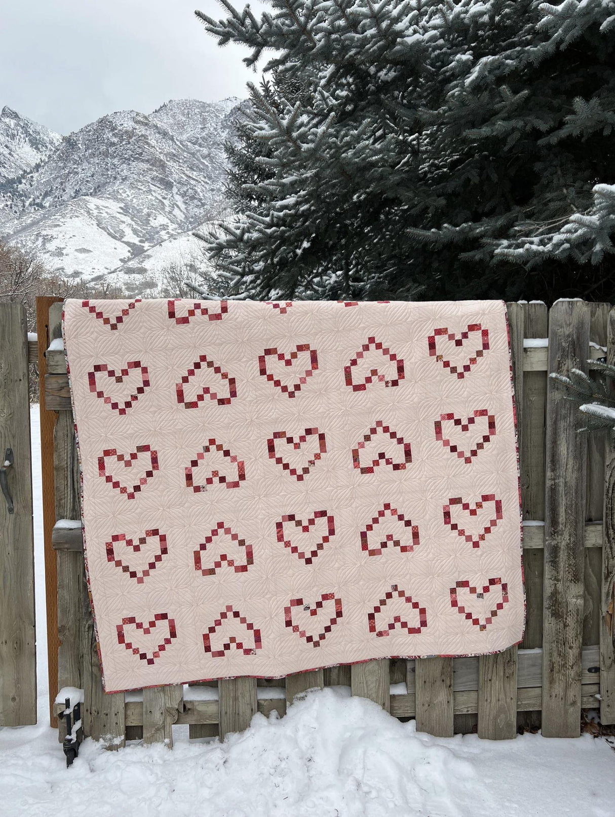 Always & Forever # GGT0744 By Amber Johnson of Gigi's Thimble Printed Pattern Only
