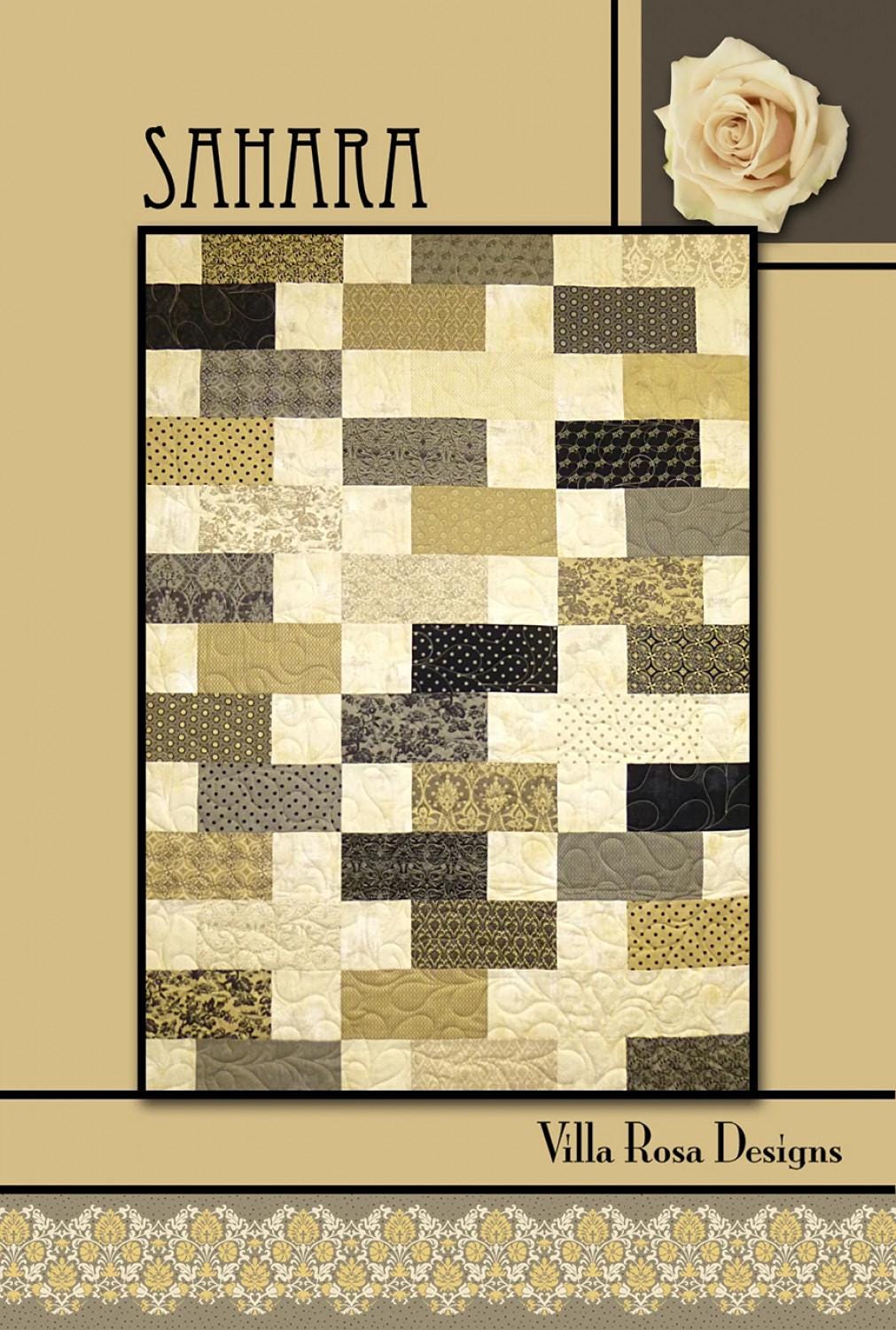 Sahara Printed Pattern Villa Rosa Designs Size 42" x 59"