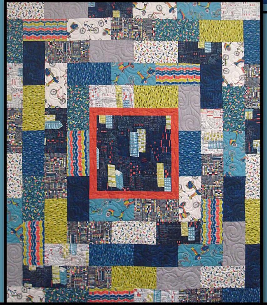 Show Biz Printed Pattern Villa Rosa Designs Size 54" x 63"