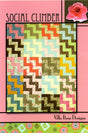 Social Climber Printed Pattern by Pat Fryer for Villa Rosa Designs Size 48" x 60"