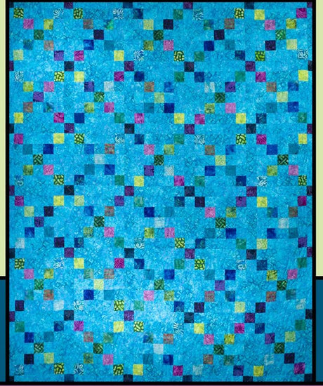Viaduct Printed Pattern by Melissa Milligan for Villa Rosa Designs Size 62" x 74"