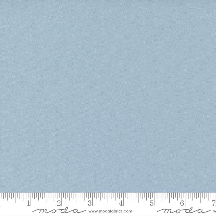 Moda Bella Solids Yardage Bunny Hill Blue - 9900-176 by Moda Fabrics Sold in 1/2 yard increments