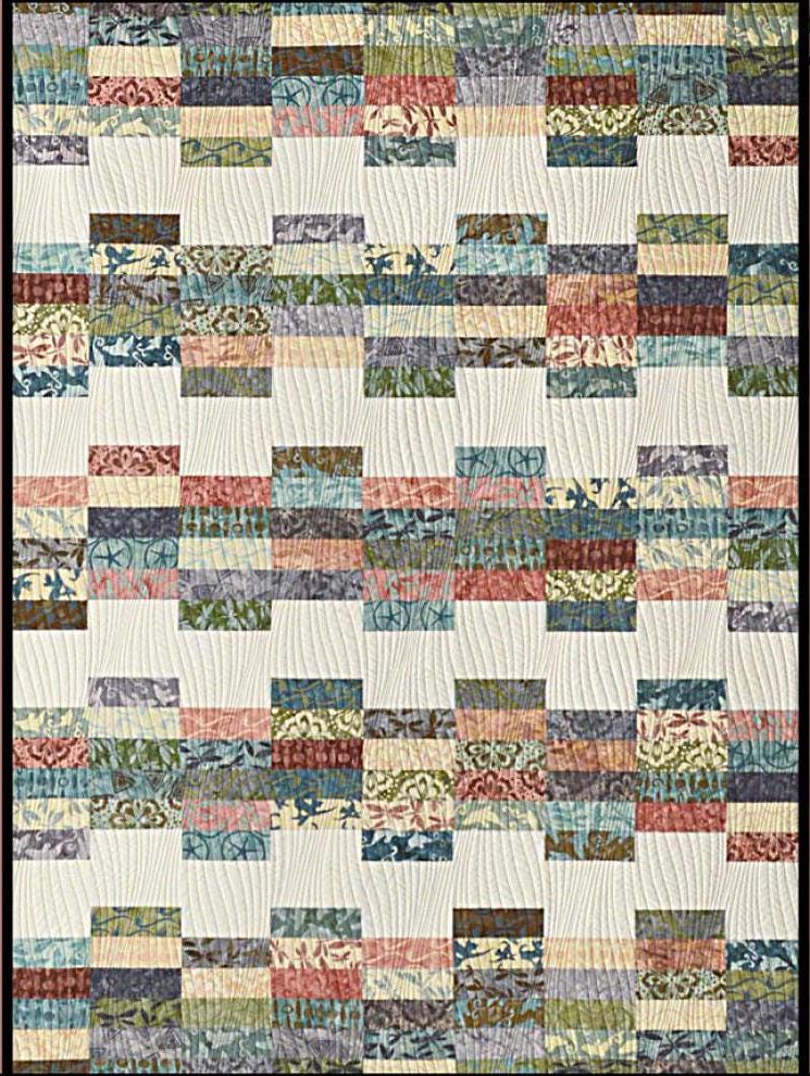 The Lady Quilt Pattern Villa Rosa Designs Finished 54 x 72