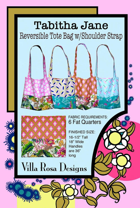 Tabitha Jane Printed Pattern by Pat Fryer for Villa Rosa Designs