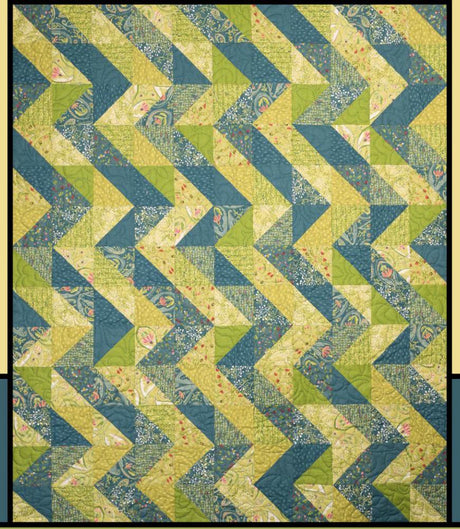 X-Ray Printed Pattern by Melissa Milligan for Villa Rosa Designs Size 44" x 52"