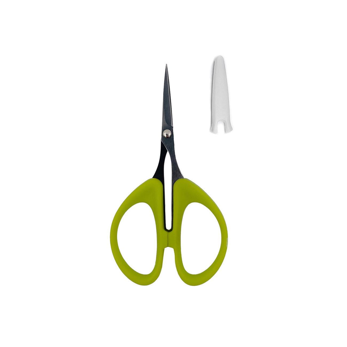 Perfect Scissors Green 4-3/16in Small Micro-Serrated Non-Slip Blade KKB002