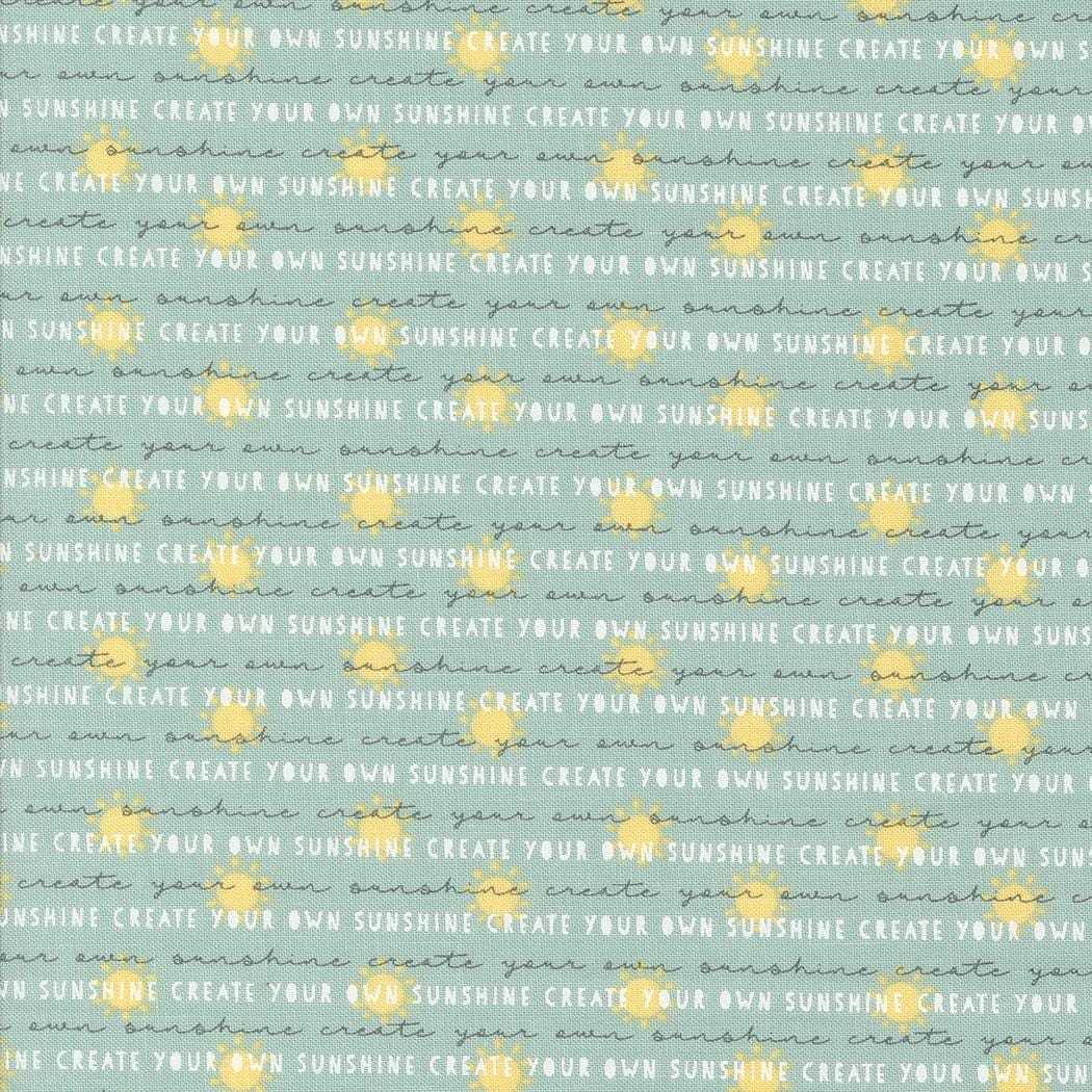 a blue and yellow wallpaper with yellow stars