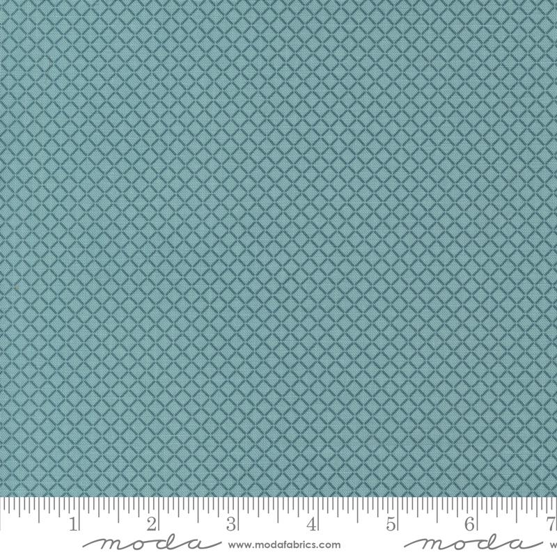 a blue fabric with a diamond pattern on it