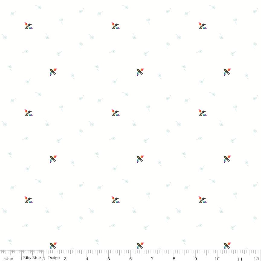 a white background with small red and green flowers