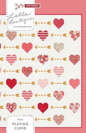 Playing Cupid Printed Pattern by Vanessa Goertzen for Lella Boutique LB 236