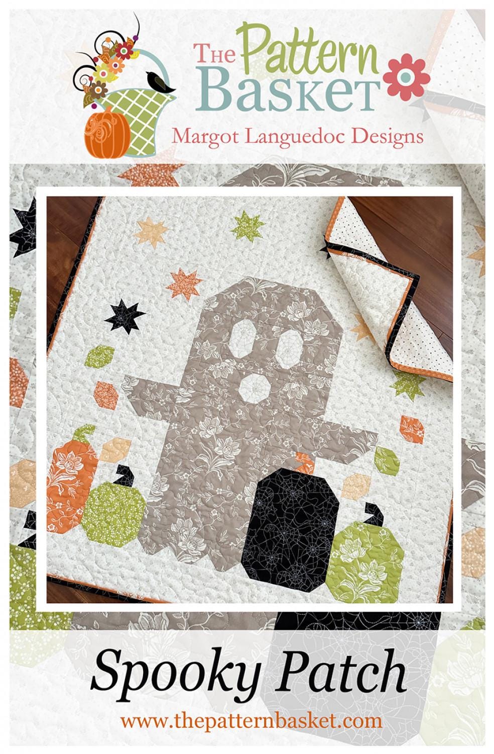Spooky Patch by The Pattern Basket, Margot Designs TPB2413 Paper Pattern ONLY