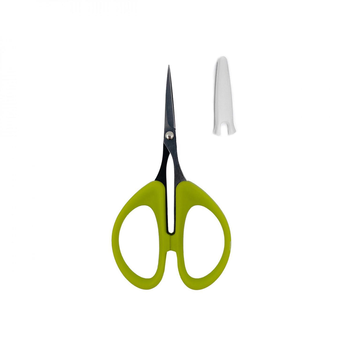 Perfect Scissors Green 4-3/16in Small Micro-Serrated Non-Slip Blade KKB002