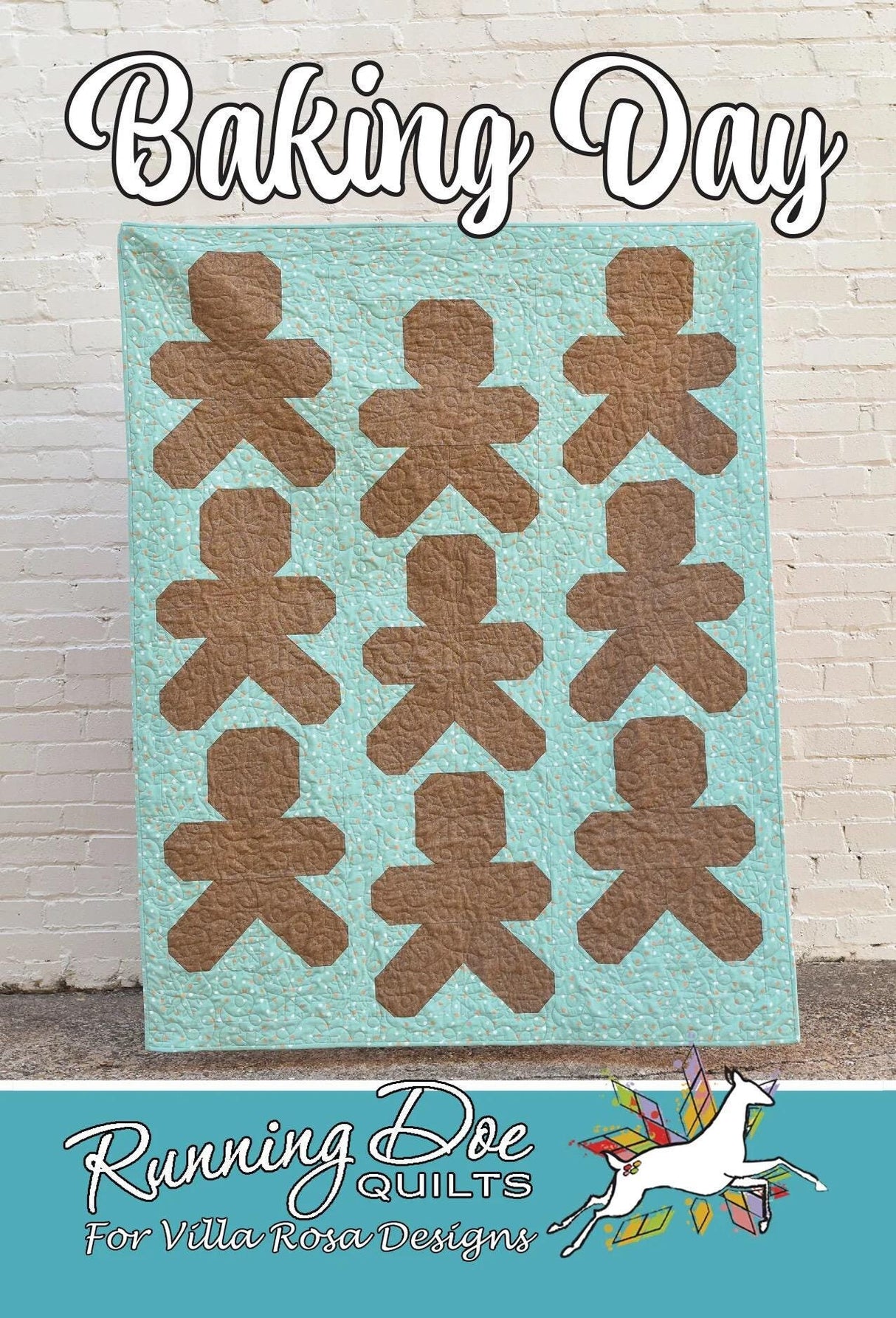 Baking Day Printed Pattern Villa Rosa Designs Size 50" x 65"