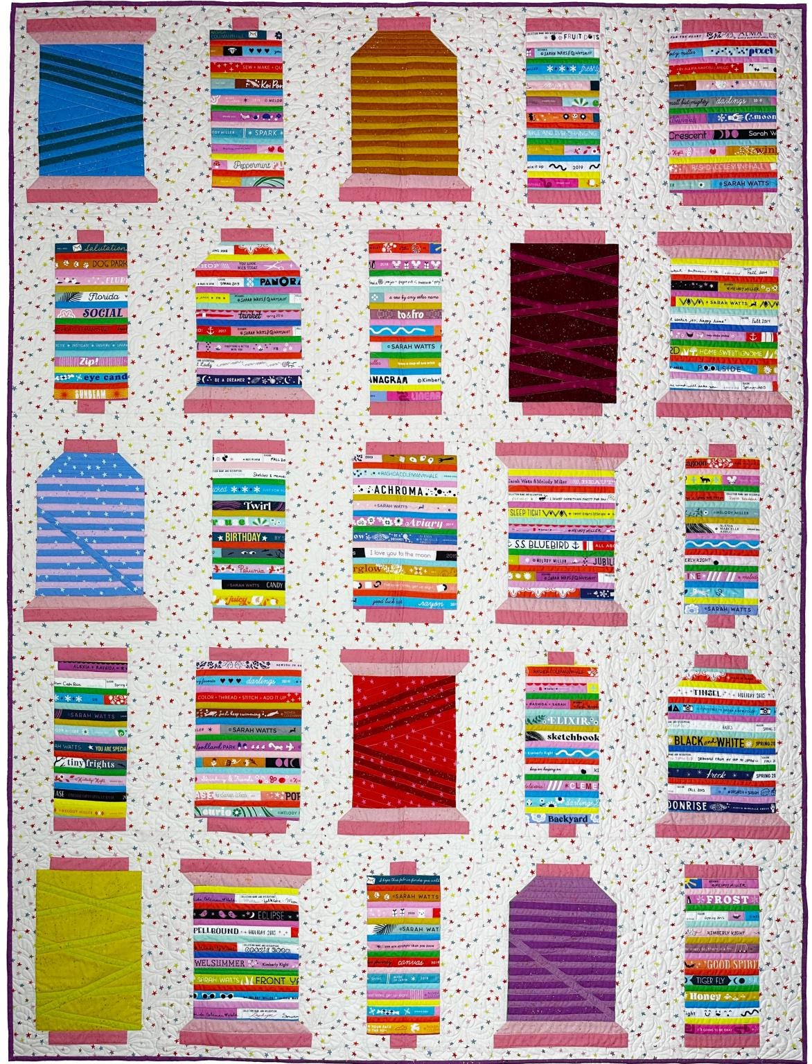 The Spoolin' Around Quilt Pattern by Everyday Stitches ES-403-SPA