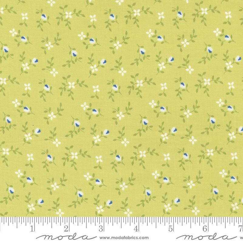 a ruler with a flower pattern on it