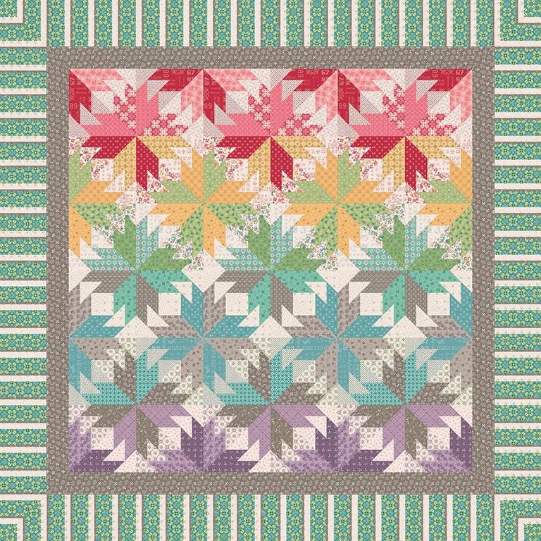 Quiltworx Indian Summer in Autumn Quilt Pattern