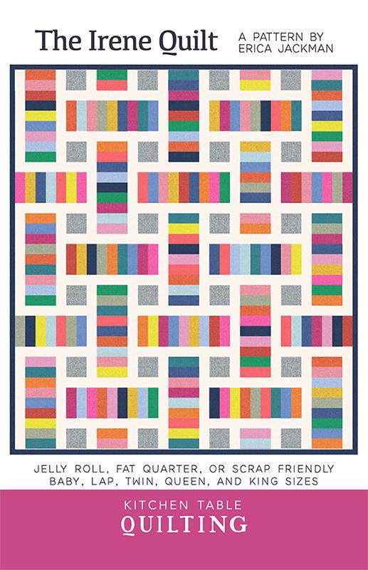 The Irene Quilt Pattern KTQ178 From Kitchen Table Quilting By Erica Jackman 66 x 74