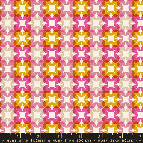 a colorful pattern with stars on a white background