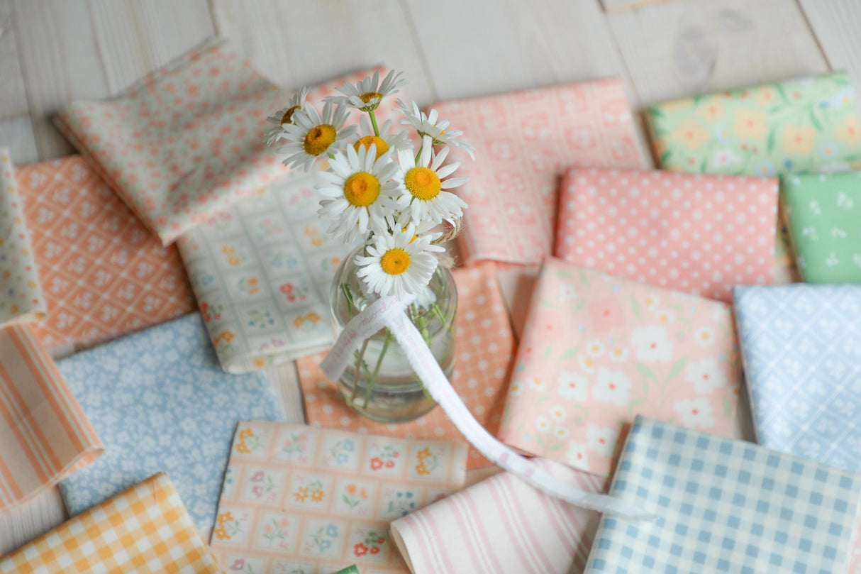 Cottage Charm Tossed Porcelain 31754-11 by Heather Briggs of My Sew Quilty Life Sold in 1/2 yard increments