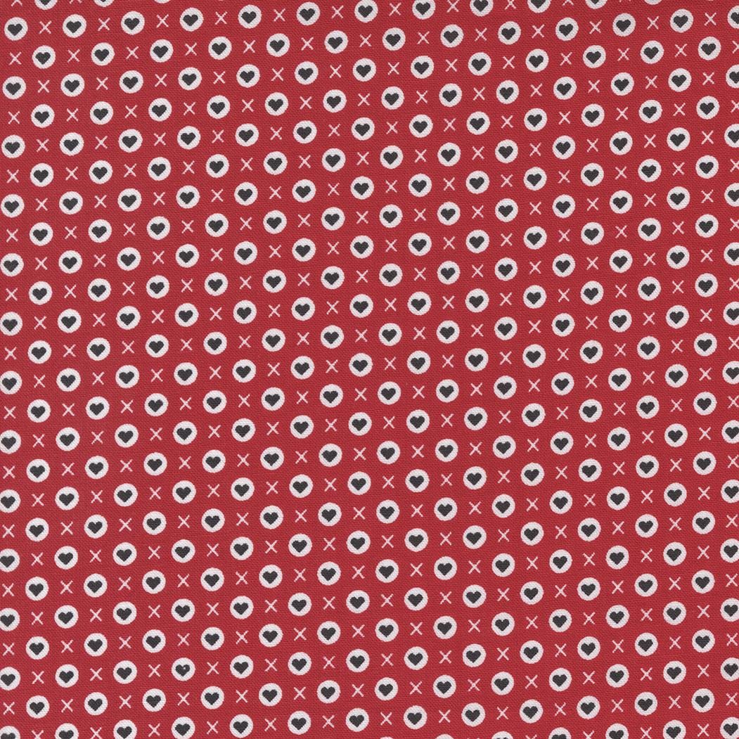 XOXO 2.5" Mini Charm 24140MC by April Rosenthal Prairie Grass for Moda Fabrics bin 7