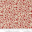 a red and white pattern on a white background