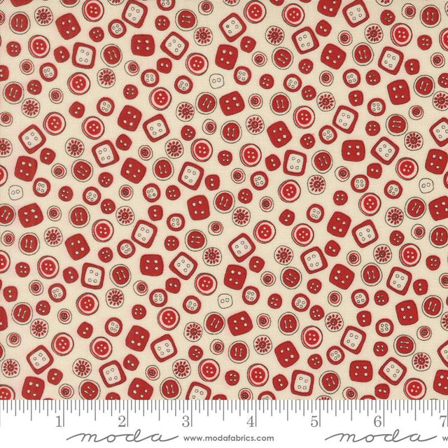 a red and white pattern on a white background