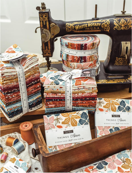 Things Above Mini Charm 2.5" 45600MC by Fancy That Design House for Moda Fabrics Roll Bin 20