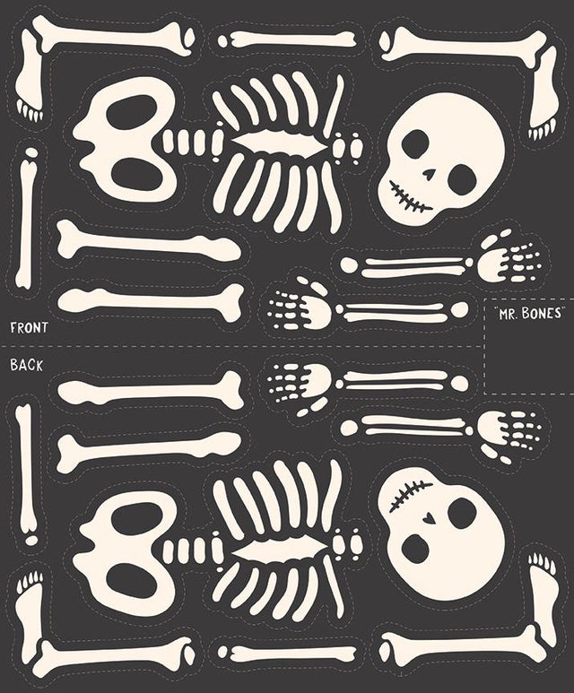 Hey Pumpkin Mr. Bones Jr. Project Panel P16039-PANEL 35 x 42