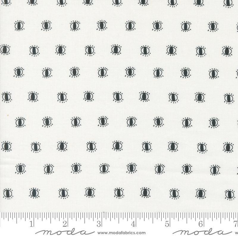 Noir Watching Eyes Ghost Yardage 11546-11 by Alli K Design for Moda Fabrics Sold in 1/2 yard increments