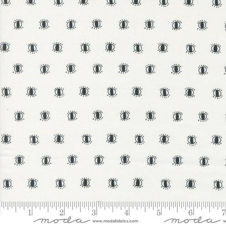 Noir Watching Eyes Ghost Yardage 11546-11 by Alli K Design for Moda Fabrics Sold in 1/2 yard increments